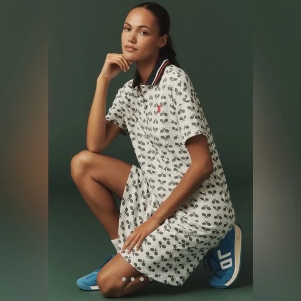 Tretorn x Anthropologie Flare Polo Mini Tennis Dress Sz XL NWT - Picture 4 of 14